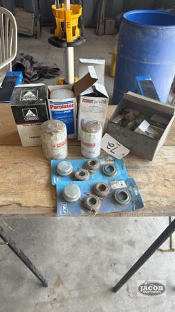 ASSORTED BEARING AND FILTER LOT