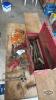 RED TOOL BOX WITH CONTENTS