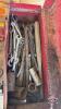 RED TOOL BOX WITH CONTENTS - 2