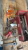 RED TOOL BOX WITH CONTENTS - 4