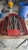 FOLDING RED TOOL BOX WITH CONTENTS - 5