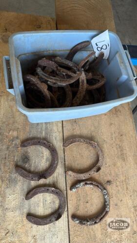 QUANTITY OF USED HORSE SHOES