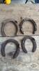 QUANTITY OF USED HORSE SHOES - 2