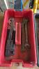 PLASTIC MASTERCRAFT TOOL BOX WITH CONTENTS - 3