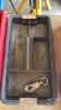 PLASTIC MASTERCRAFT TOOL BOX WITH CONTENTS - 4