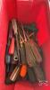 PLASTIC MASTERCRAFT TOOL BOX WITH CONTENTS - 5