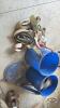 (2) SMALL BUCKETS WITH LIDS AND RATCHET STRAPS - 5