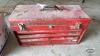 METAL TOOL BOX WITH CONTENTS - 6