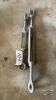 (2) LARGE GALVANIZED TURN BUCKLES