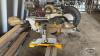 DEWALT 12IN COMPOUND SLIDING MITER SAW WITH STAND. - 6