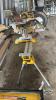 DEWALT 12IN COMPOUND SLIDING MITER SAW WITH STAND. - 8