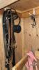 SINGLE HARNESS IN HARNESS BOX WITH 19IN COLLAR WITH GROOMING SUPPLIES ETC. - 3