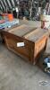 WOODEN CHEST WITH CONTENTS - 2