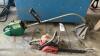 (2) CHAIN SAWS AND (1) STRING TRIMMER (NOT RUNNING) - 7