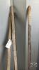 POST HOLE CLAM SHOVEL, HEAVY LONG PRY BAR AND CANT HOOK - 3