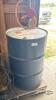 EMPTY STEEL DRUM WITH HAND PUMP - 3