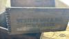(3) WOODEN CRATES WITH NAMES - 6