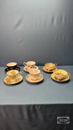 CUP AND SAUCER LOT