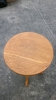 Round Pedestal End Table - 3