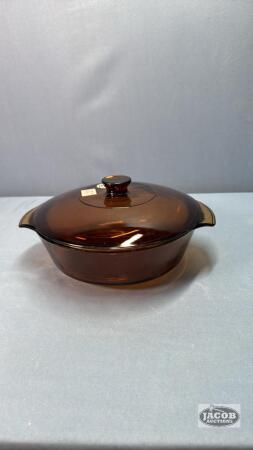 FIREKING 8IN DISH WITH LID