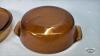 FIREKING 8IN DISH WITH LID - 6
