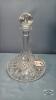 CRYSTAL DECANTER WITH STOPPER