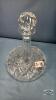 CRYSTAL DECANTER WITH STOPPER - 2