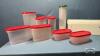 TUPPERWARE LOT WITH LIDS - 2
