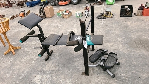 York Workout Bench and Step Machine