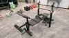 York Workout Bench and Step Machine - 2