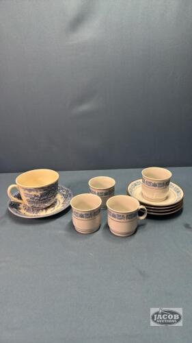 CUP AND SAUCER LOT