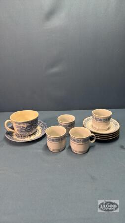CUP AND SAUCER LOT