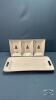 (2) SERVING TRAYS