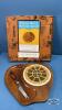 CHEESE BOARD SERVER AND WOODEN SALAD DISH - 5