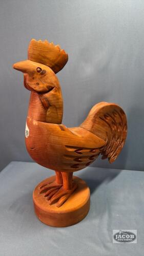 WOODEN ROOSTER
