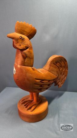 WOODEN ROOSTER