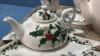 "THE HOLLY AND THE IVY" PATTERN DISH LOT - 9