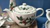"THE HOLLY AND THE IVY" PATTERN DISH LOT - 11