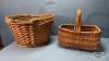 (2) WOVEN BASKETS - 2