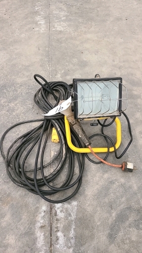 Flood Light, Trouble Light, Extension Cord