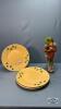 (3) 10IN SHAMROCK PLATES