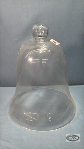 CRYSTAL 11IN GLASS BELL