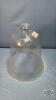 CRYSTAL 11IN GLASS BELL - 2