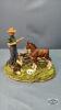 "SCOTTISH FARMER" 7IN WIDE FIGURINE