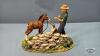 "SCOTTISH FARMER" 7IN WIDE FIGURINE - 3