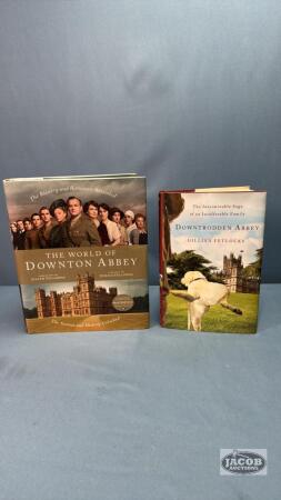 (2) BOOKS INCLUDING "THE WORLD OF DOWNTON ABBEY"