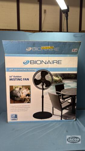 BIONAIRE 16IN OUTDOOR MISTING FAN