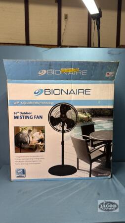 BIONAIRE 16IN OUTDOOR MISTING FAN