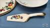 AYNSLEY 11IN SERVING PLATE WITH SERVER - 3