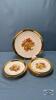 BAVARIA 10IN PLATE WITH (6) 7IN MATCHING PLATES